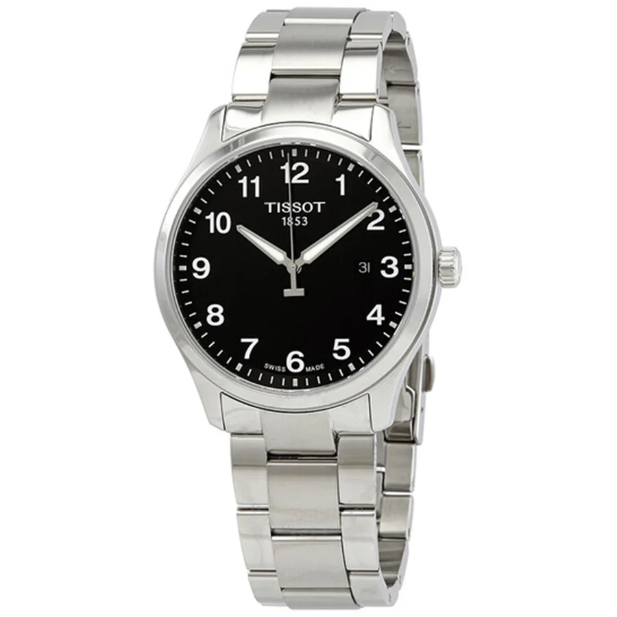 Tissot Men's T116.410.11.057.00 Gent XL Black Dial Watch