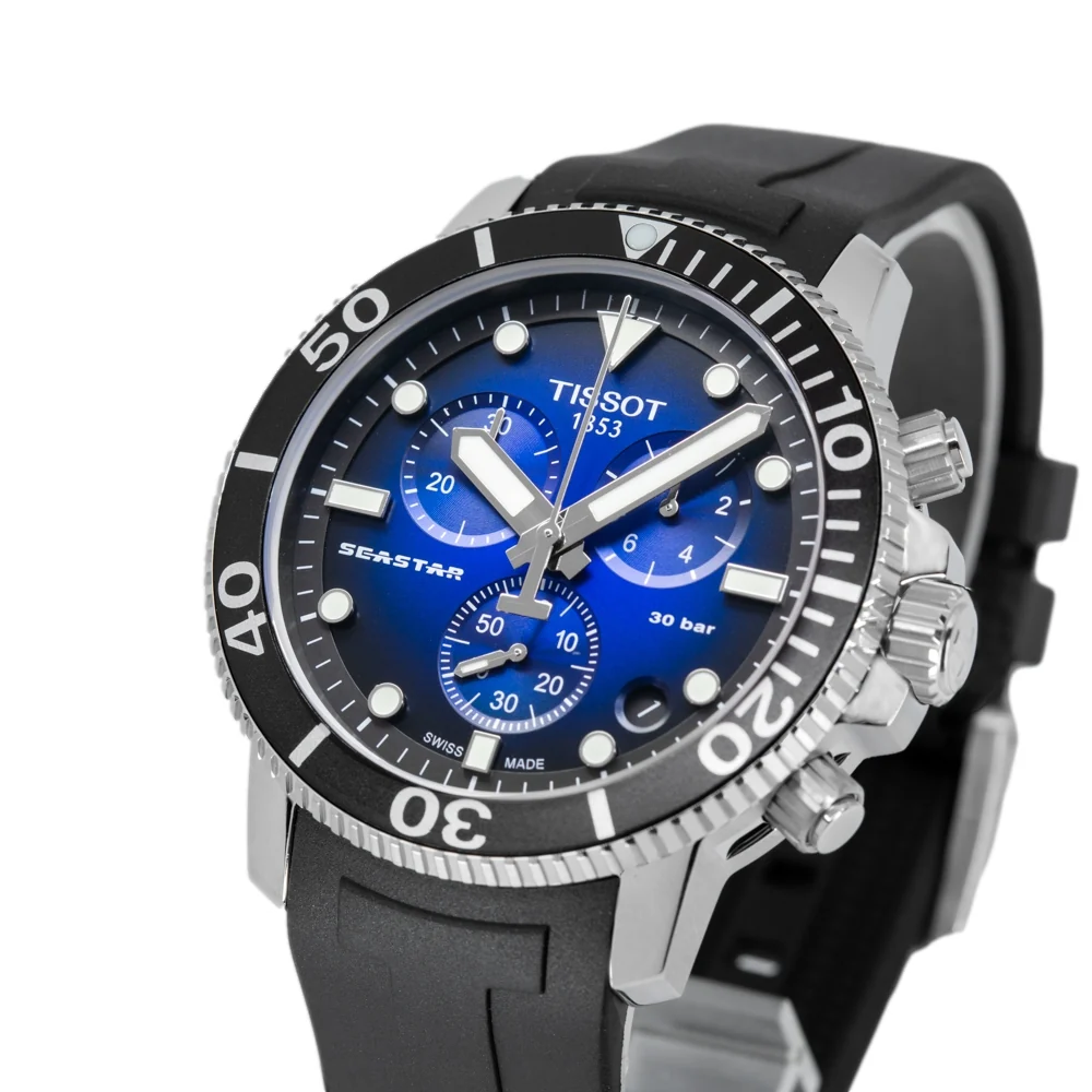 Tissot Men's T120.417.17.041.00 Seastar 1000 Chrono Watch - Image 10