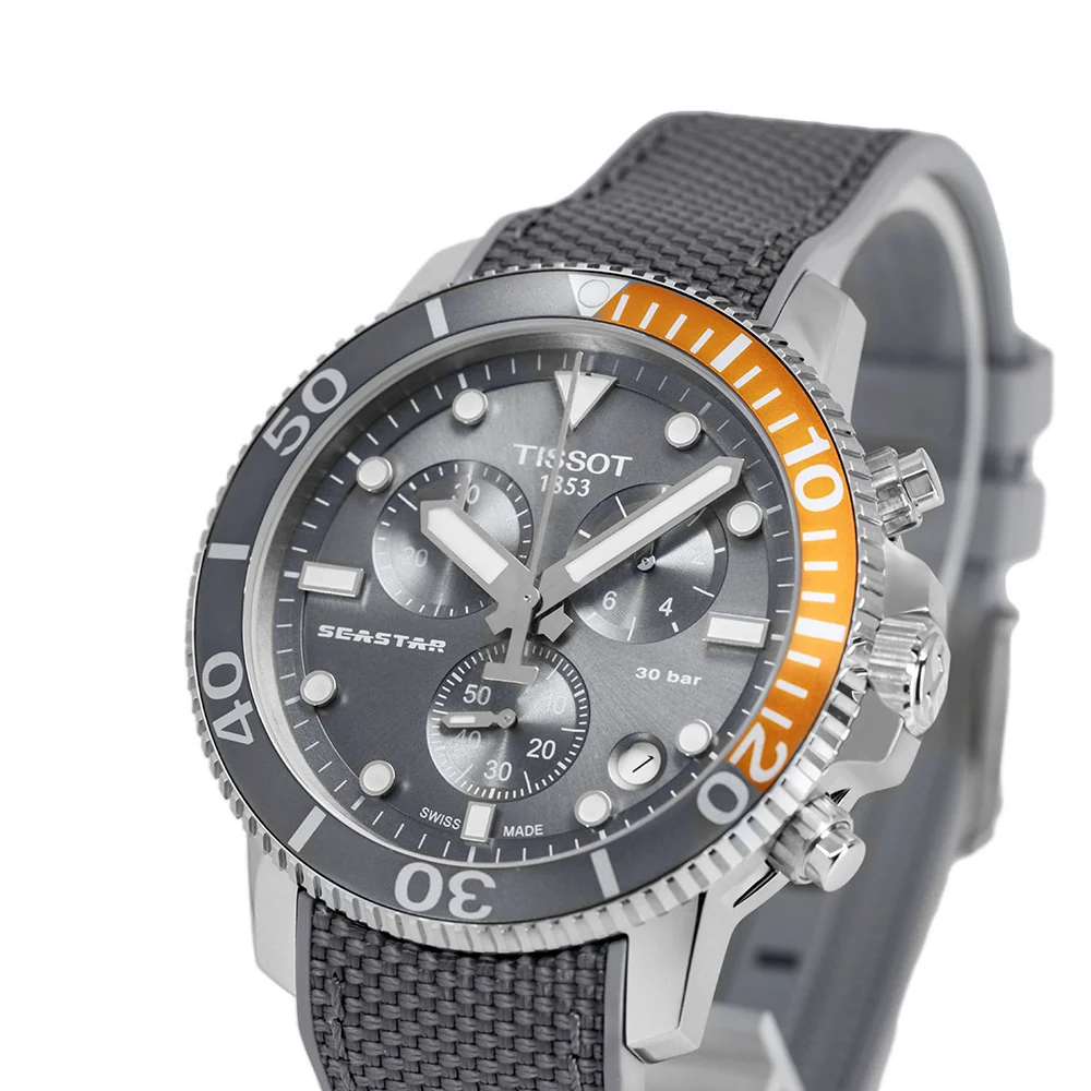 Tissot Men's T120.417.17.081.01 Seastar 1000 Chrono Quartz - Image 10