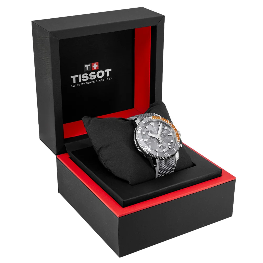 Tissot Men's T120.417.17.081.01 Seastar 1000 Chrono Quartz - Image 9