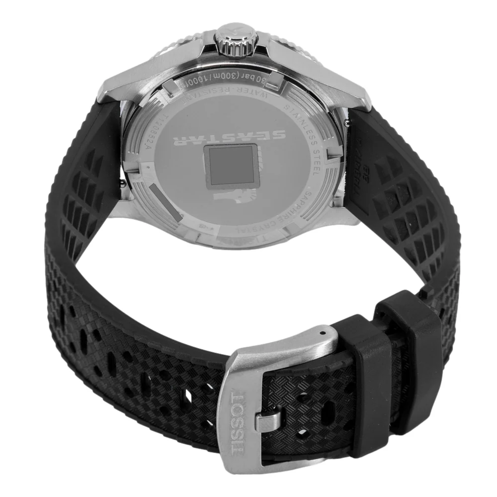 Tissot Men's T120.852.17.051.00 Seastar 1000 GMT Quartz - Image 5