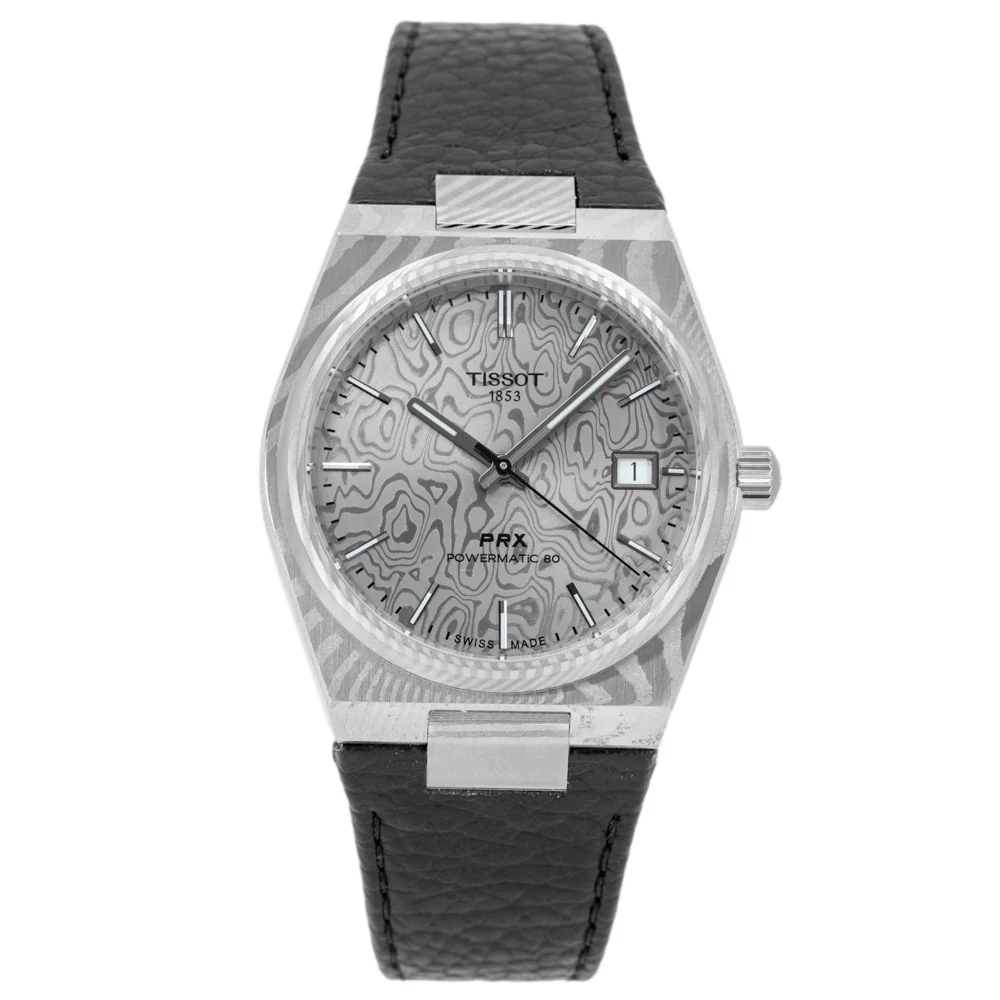 Tissot Men's T137.807.96.081.00 PRX Damascus Steel 38mm Auto - Image 2