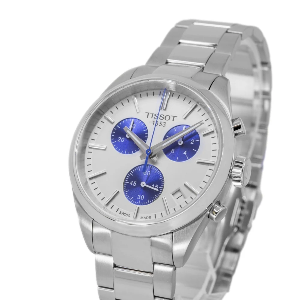 Tissot Men's T1504171101100 PR 100 40mm Quartz Chrono - Image 10