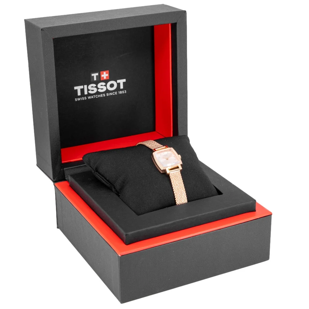 Tissot T058.109.33.456.00 T-Lady Quartz Lovely Square Woman's Watch - Image 3