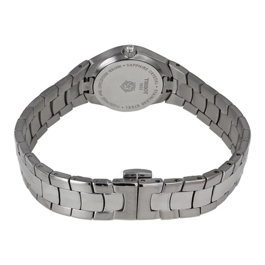 Tissot T096.009.11.121.00 T-Lady Black MOP Dial Watch - Image 2