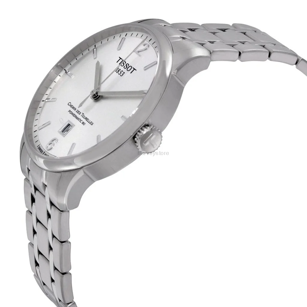 Tissot T099.407.11.037.00 Chemin des Tourelles Automatic Men's Watch - Image 4