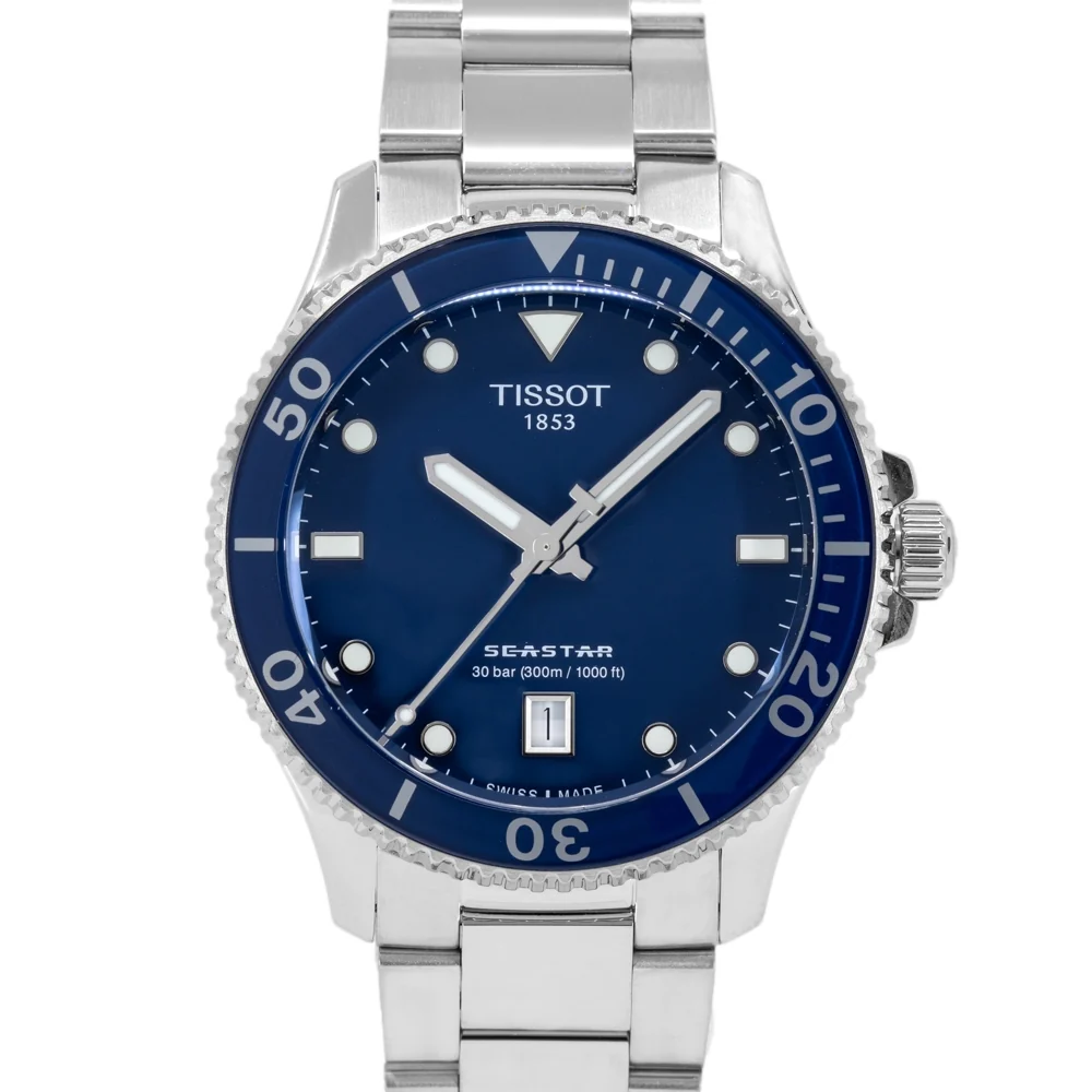 Tissot T120.410.11.041.00 Seastar 1000 Blue Dial Quartz - Image 3