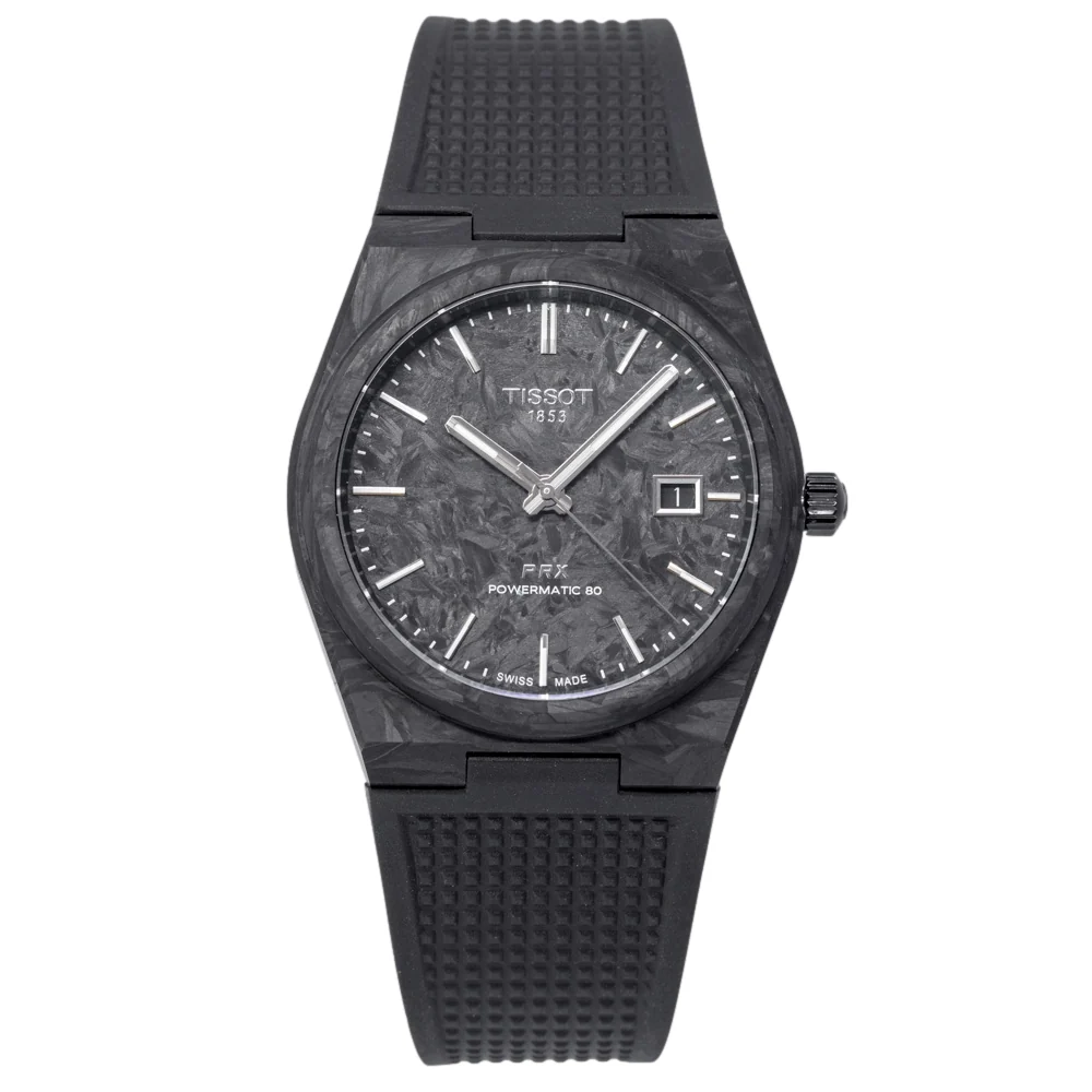 Tissot T137.907.97.201.00 PRX Powermatic 80 40 mm Carbon - Image 2