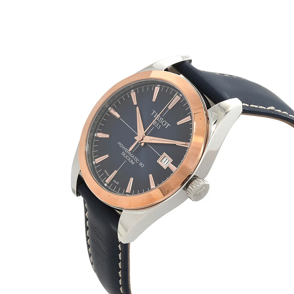 Tissot T927.407.46.041.00 Gentleman Silicium Solid 18K Gold - Image 4