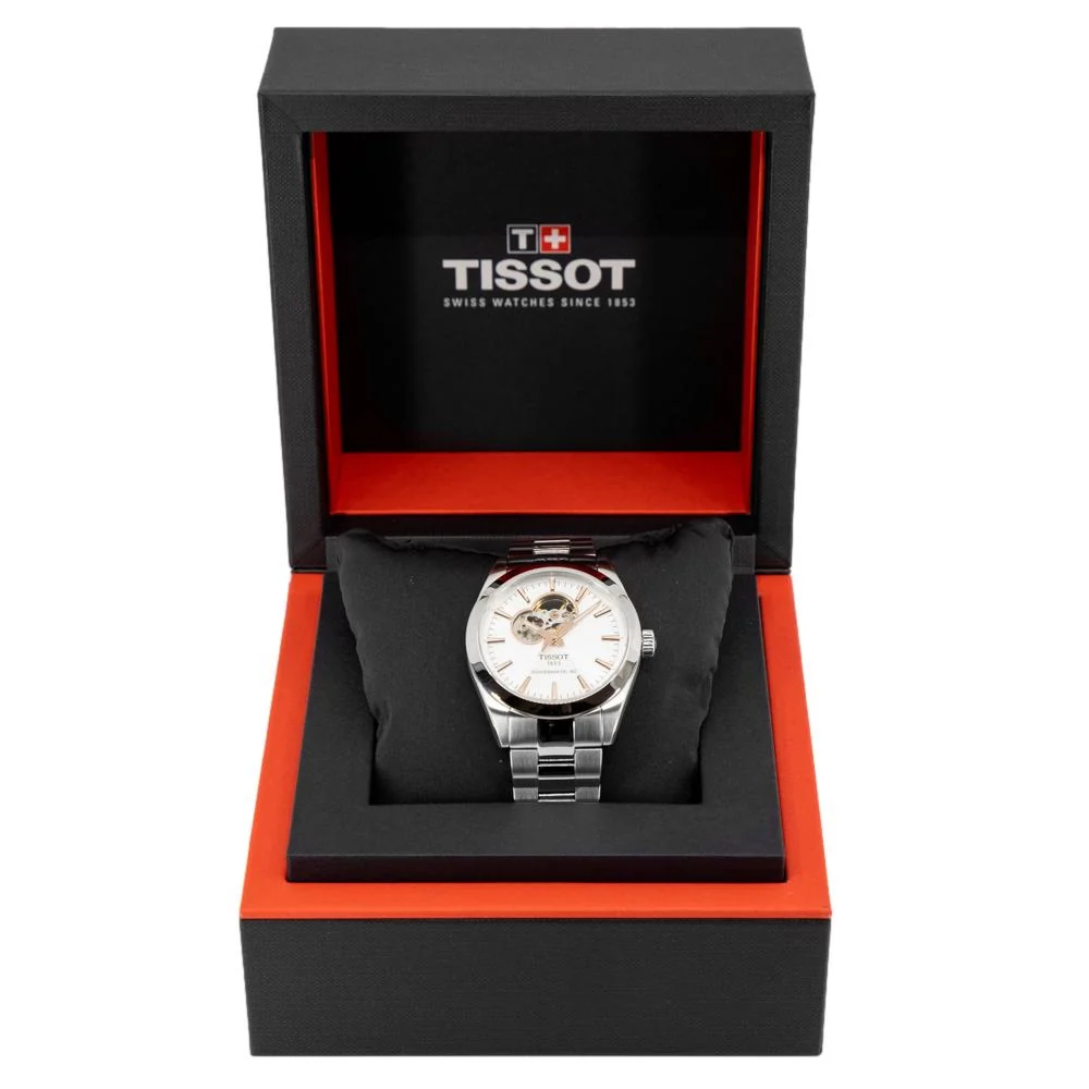 Tissot Uomo T127.407.11.031.01 Gentleman Open Heart Auto - Image 8