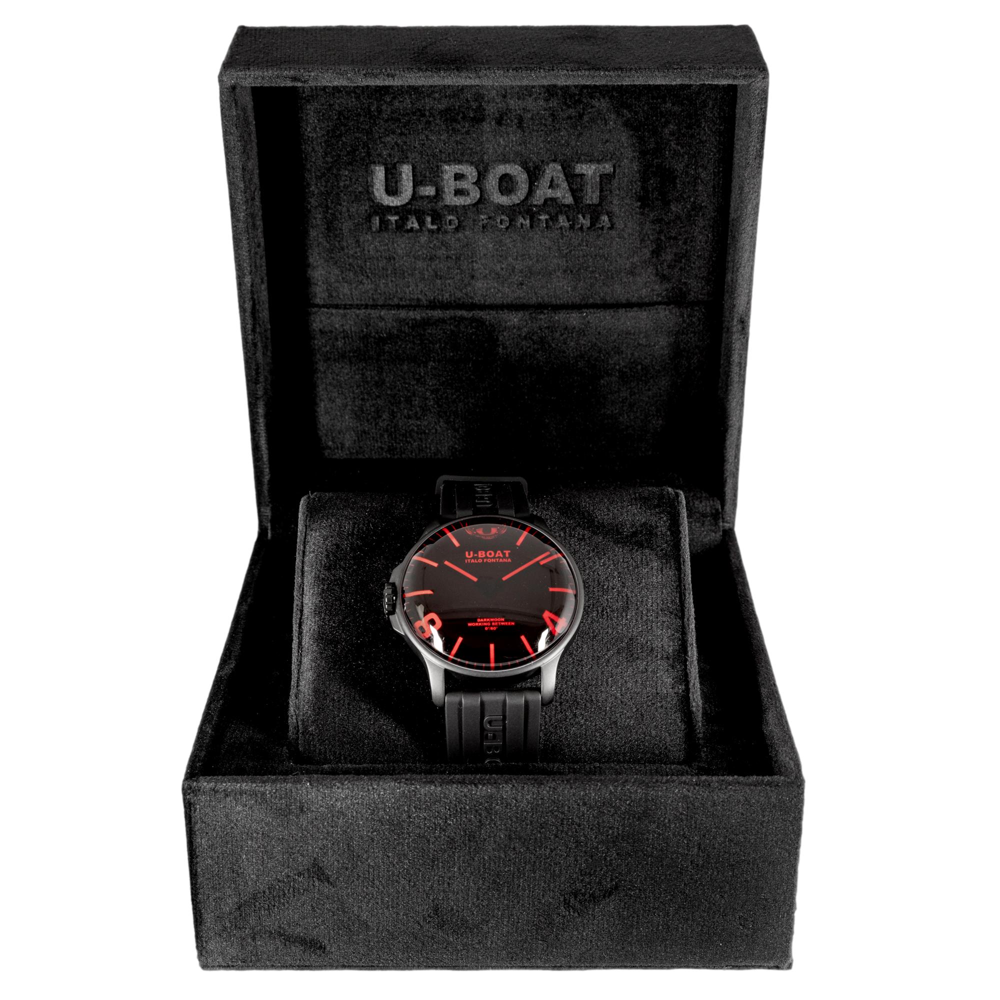 U-boat Men's 8466/C Darkmoon Red Dial Quartz - Image 5