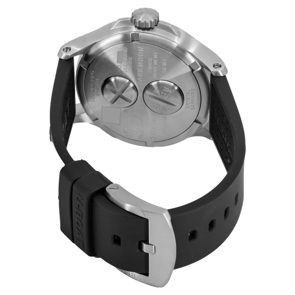 U-Boat Men's 8702/D Darkmoon 44MM Green SS SOLEIL Watch - Image 5