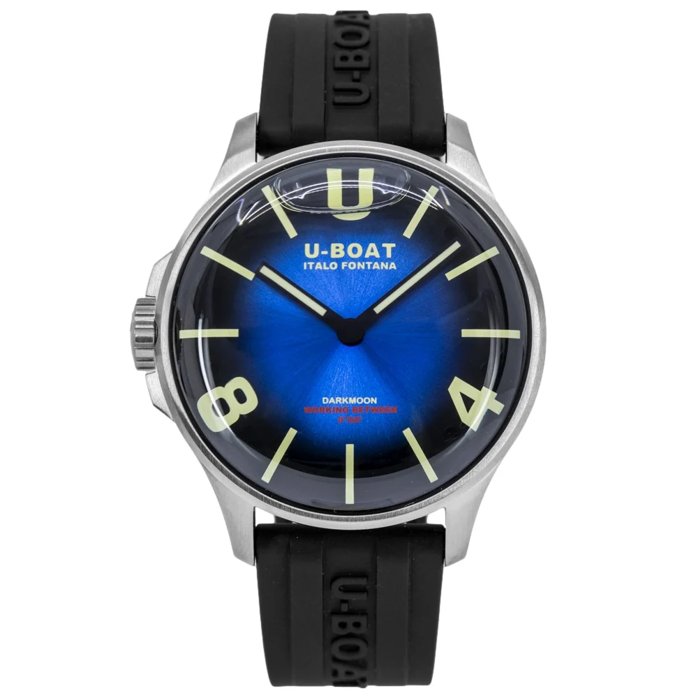 U-Boat Men's 8704/D Darkmoon 44MM Blue SS SOLEIL - Image 2