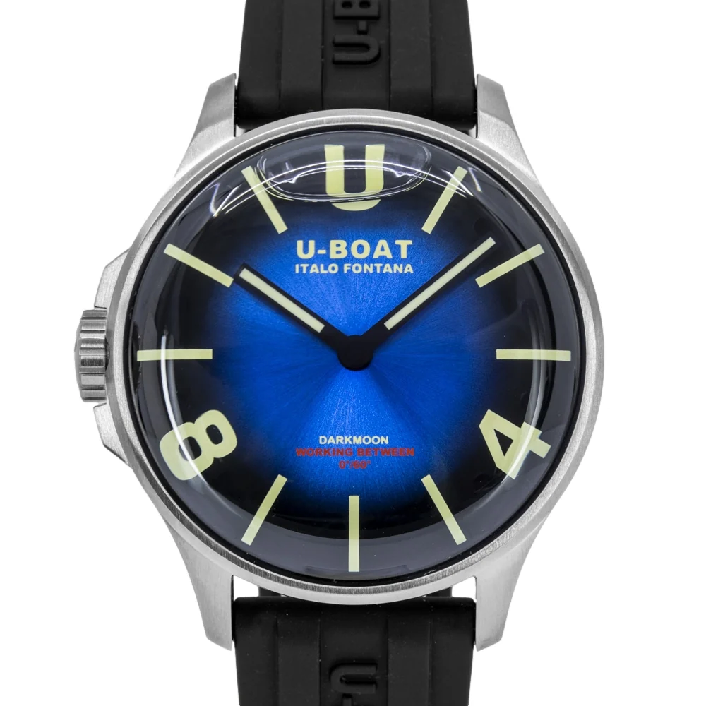 U-Boat Men's 8704/D Darkmoon 44MM Blue SS SOLEIL - Image 3