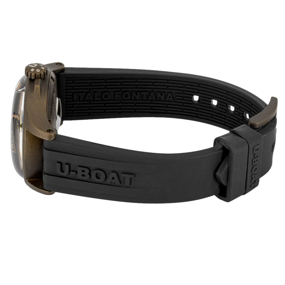 U-Boat Men's 9549 Darkmoon 40 mm Bronze Curved Dial Watch - Image 4