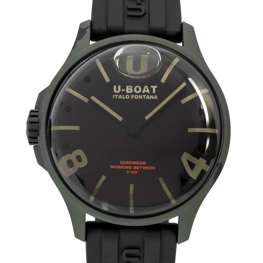 U-Boat Men's 9553 Darkmoon 44 m Camouflage Curved Dial Watch - Image 3