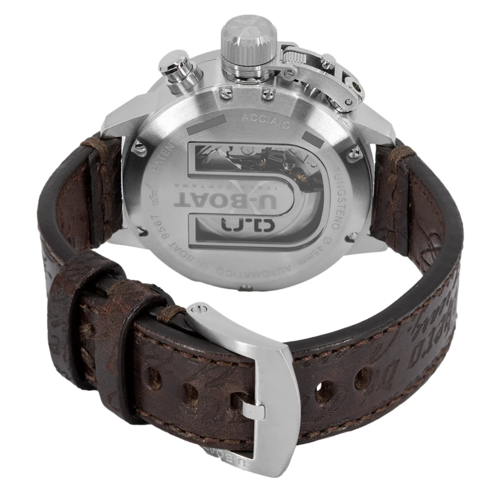 U-Boat Men's 9567 Classico 45 Tungsten Black Dial Auto - Image 5