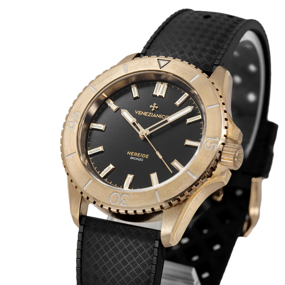Venezianico Men's 3121555 Nereide Bronzo 39mm Automatic - Image 10