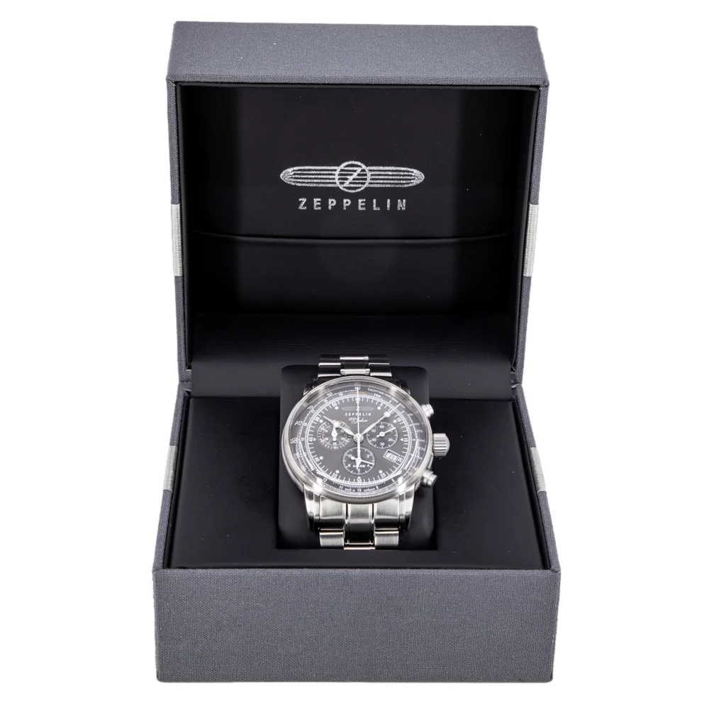 Zeppelin 7680MB-2 100 Years Zeppelin 42mm Quartz Chronograph - Image 8